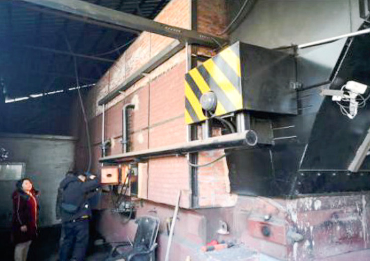 依安縣糧食烘干機(jī)秸稈捆燒熱風(fēng)爐改造項目